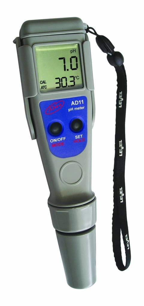 Testeur de poche pH-TEMP étanche WATERPROOF