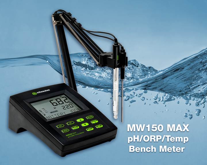PH METRE DE PAILLASSE MW150
