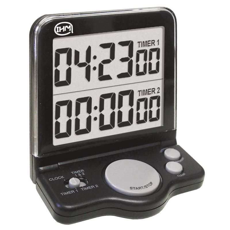 Compteur de table 2 lignes d'affichage - Compteur / 2 décompteurs - Horloge