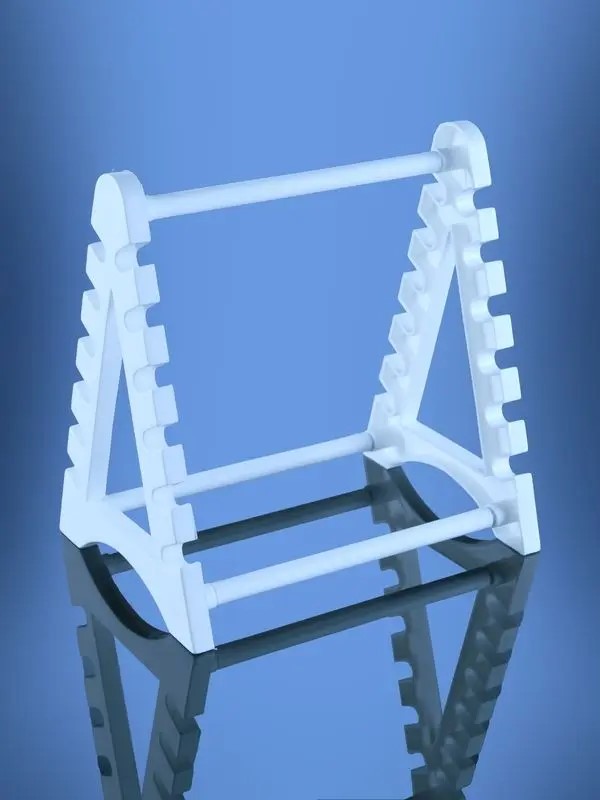 Support horizontal pour 12 pipettes