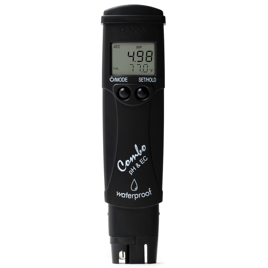 Multiparamètre portable étanche pH/EC/TDS/°C