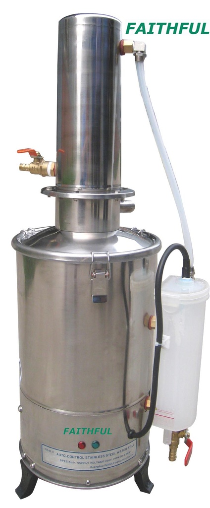 DISTILLATEUR D'EAU acier inoxydable 5L FAITHFULL