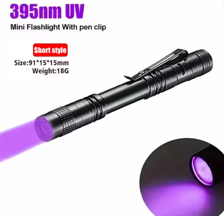 Lampe de poche UV 395nm
