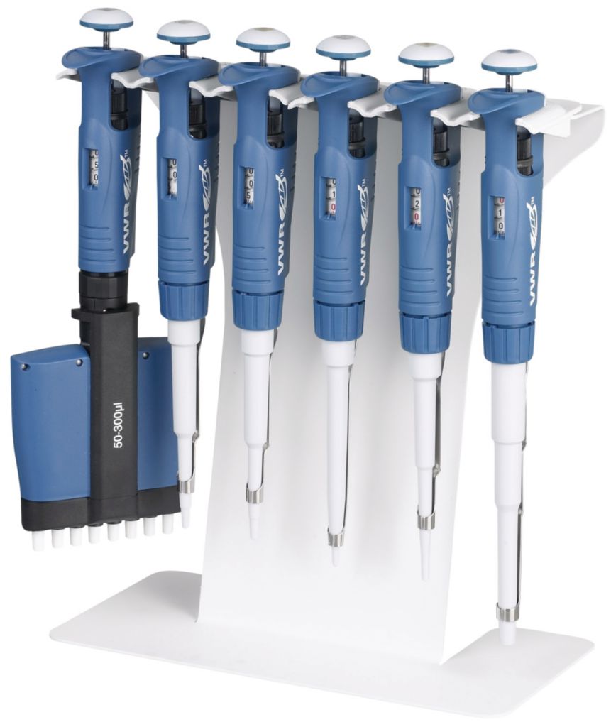 PORTOIR LINEAIRE POUR 6 MICROPIPETTES