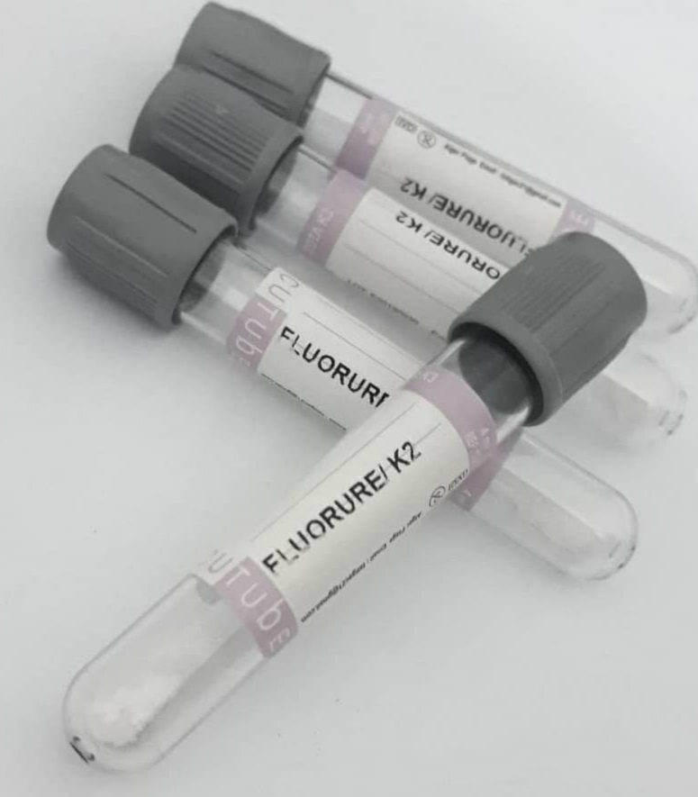 TUBES FLUORURE DE SODIUM / OXALATE, SOUS VIDE - VACUTUBE