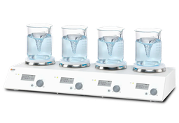 [8030271100] AGITATEUR MAGNETIQUE 4 POSTES PLAQUE EN ACIER INOX MS-M-S4