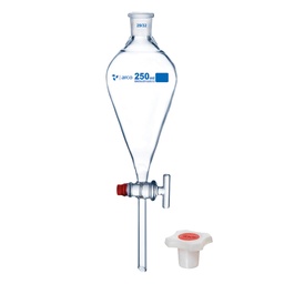 [2064920_4] AMPOULE A DECANTER AVEC BOUCHON FORME POIRE ROBINET EN VERRE